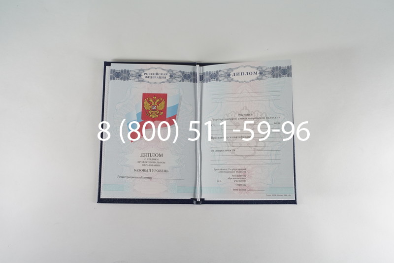 Диплом колледжа 2007-2010 годов в Саранске